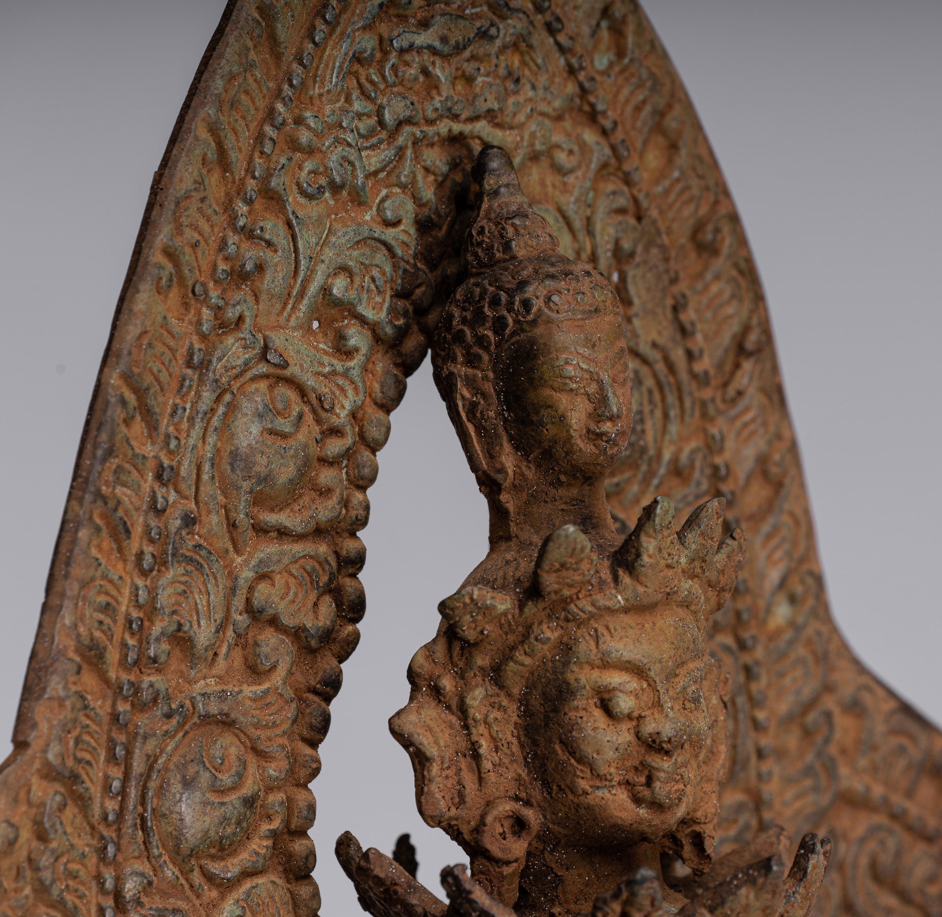 Bodhisattva Statue - Antique Indonesian Style Javanese 1000 Arm Avaloketishvara Bodhisattva Statue - 61cm/24"