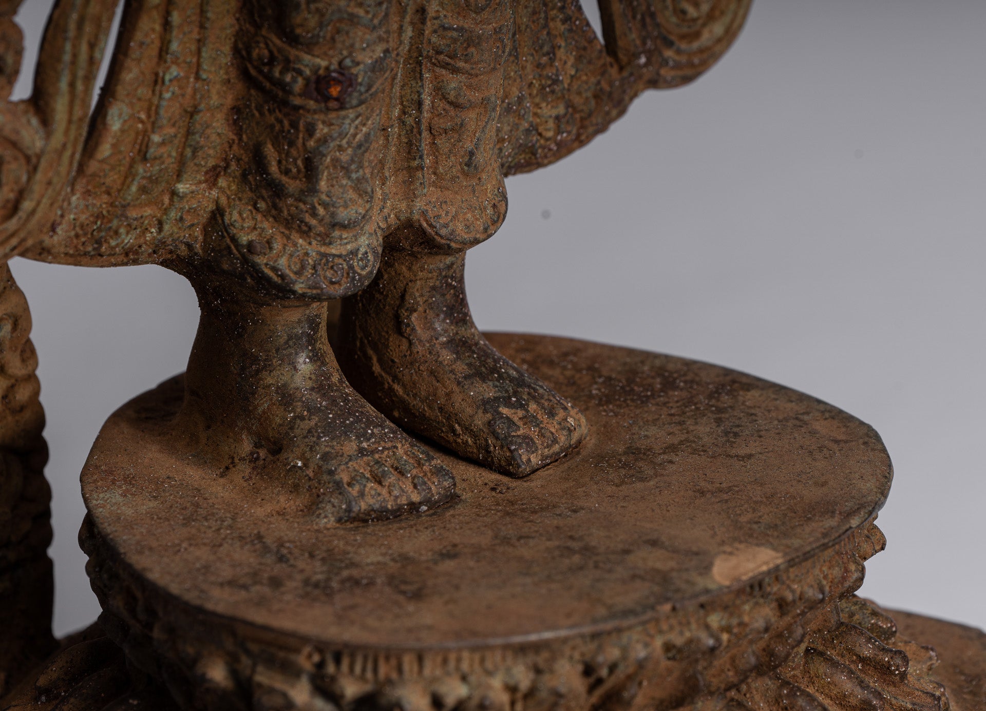 Bodhisattva Statue - Antique Indonesian Style Javanese 1000 Arm Avaloketishvara Bodhisattva Statue - 61cm/24"