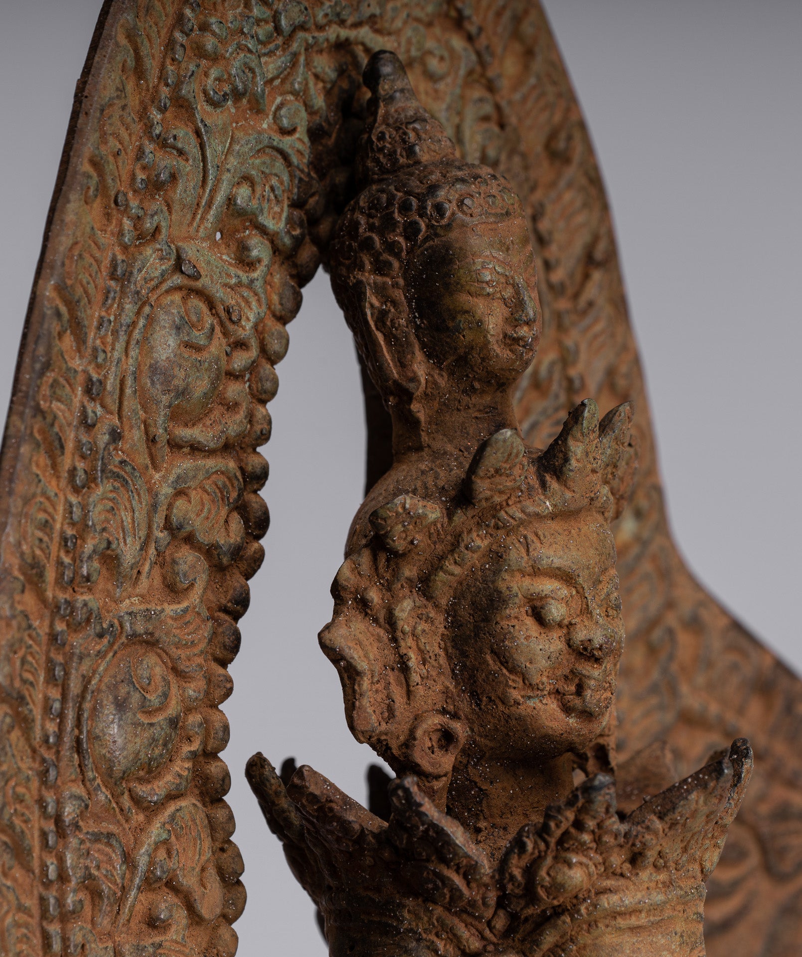 Bodhisattva Statue - Antique Indonesian Style Javanese 1000 Arm Avaloketishvara Bodhisattva Statue - 61cm/24"