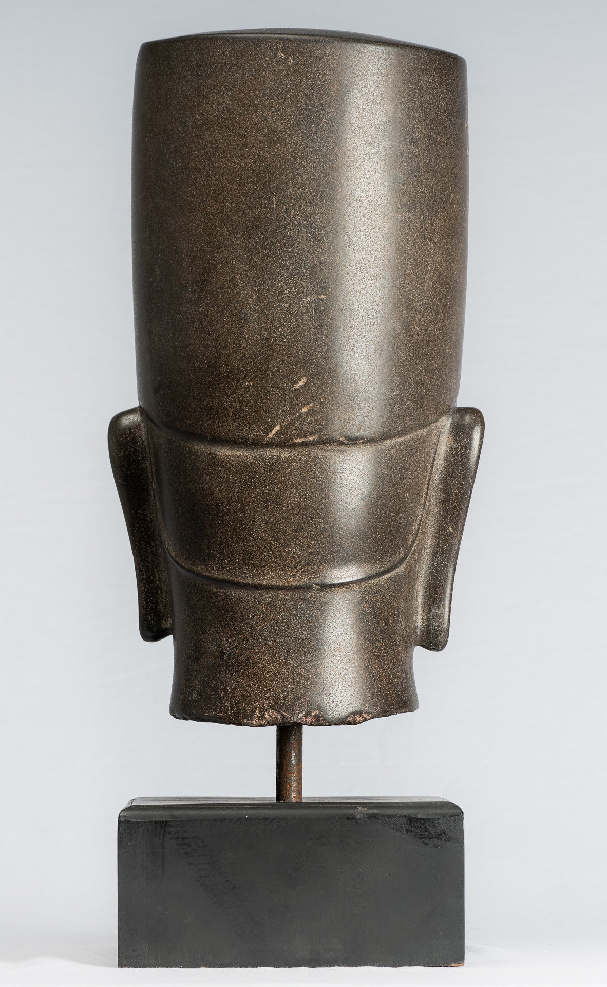 Antique Phnom Da Style Khmer Vishnu Head - Protector & Preserver - 54cm/22"