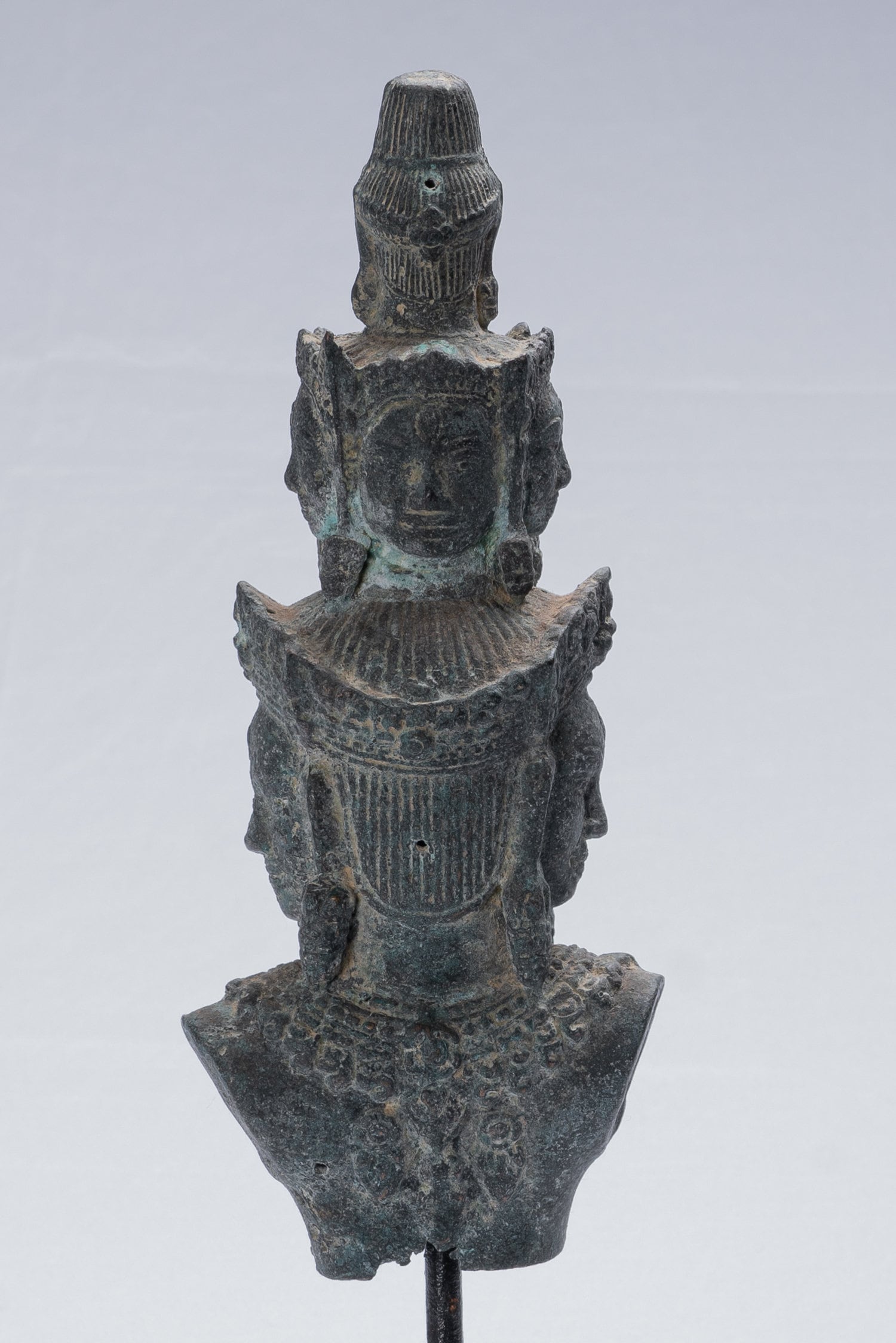 Bodhisattva – Hevajra-Statue aus Bronze im antiken Baphuon-Stil – 34 cm.